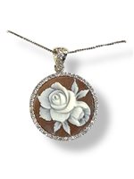 Collier Mandile 1922 Femme Cammei  in Argent Conchiglia 2KK67894.2